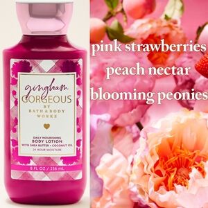 Bath & Body Works Gingham Gorgeous Daily Nourishing Body Lotion 8oz NEW
